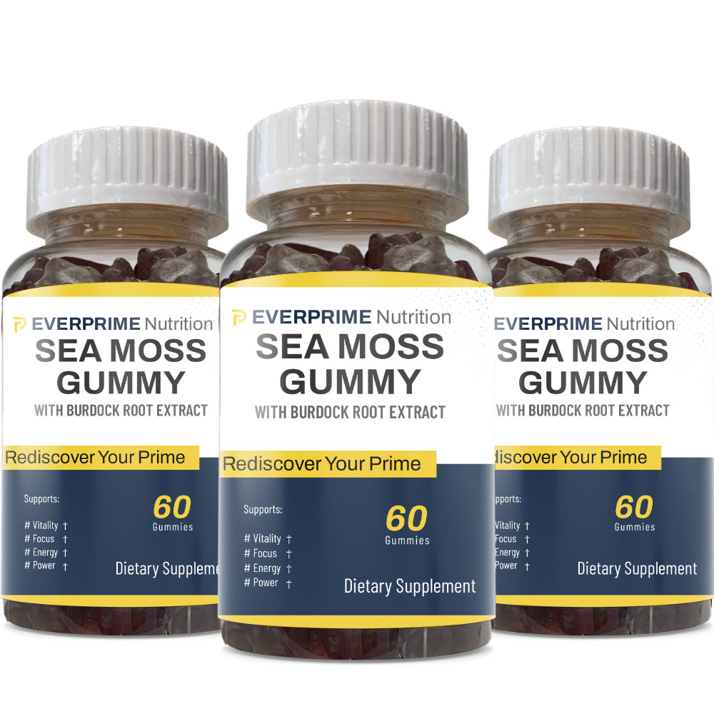 Sea Moss Gummies With Burdock Root Extract