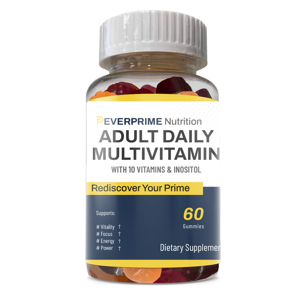 Adult Multivitamin Mixed Flavor Gummies