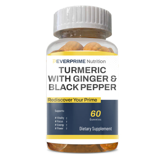 Turmeric With Ginger & Black Pepper Gummies